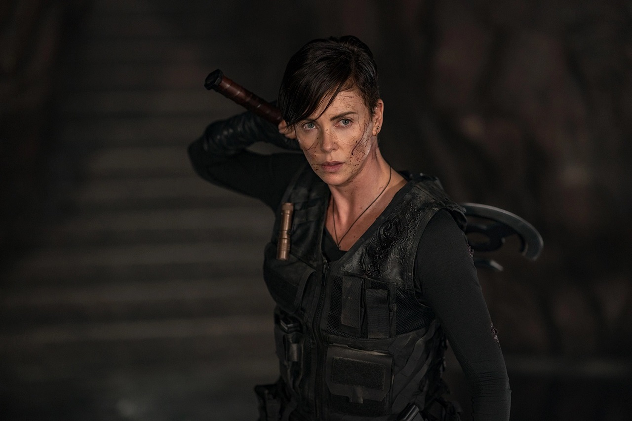 Charlize Theron as Andy in The Old Guard (2020)
