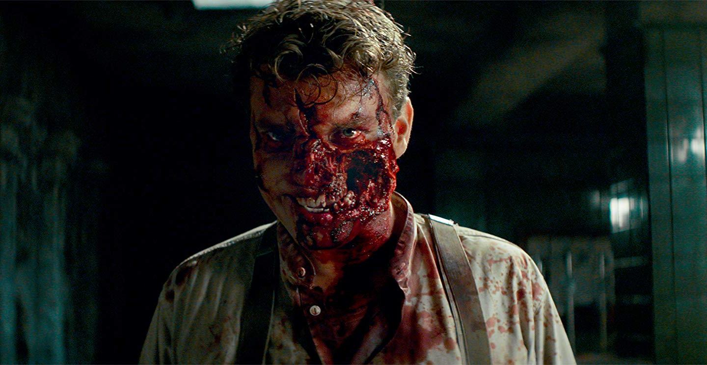 Nazi officer Pilou Asbaek turns into a mutated monster in Overlord (2018)