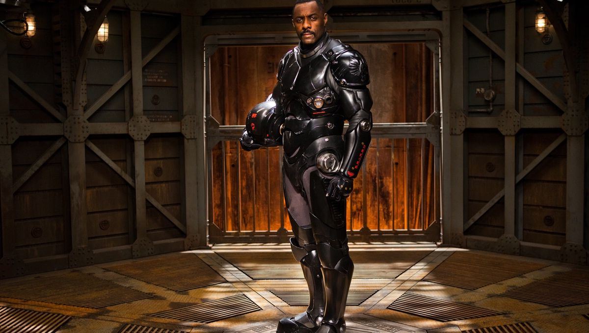 Idris Elba as Stacker Pentecost in Pacific Rim (2013)