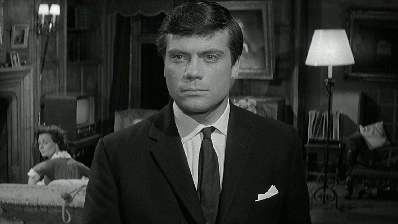 Oliver Reed and Sheila Burrell in Paranoiac (1963)