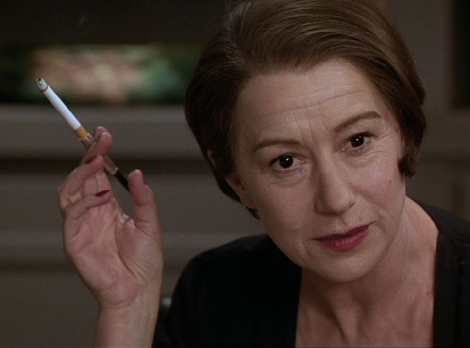 Helen Mirren in an award-winning performance as writer/philosopher Ayn Rand in The Passion of Ayn Rand (1999)