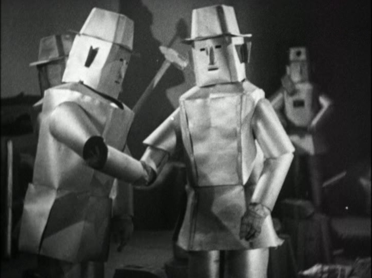 Robots in cowboy hats from The Phantom Empire (1935)