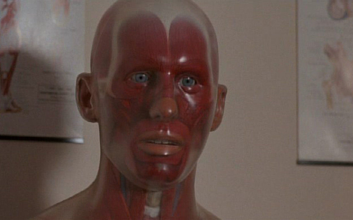 Pin the anatomical dummy in Pin (1988)