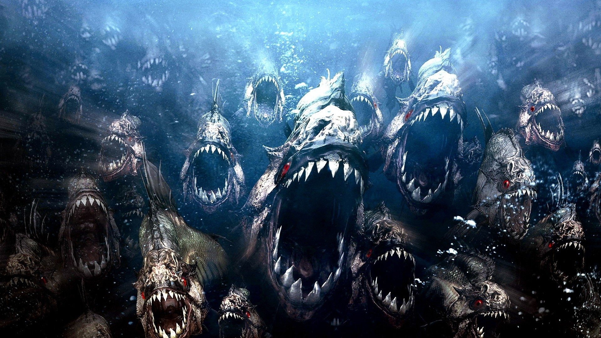 The piranha from Piranha (2010)