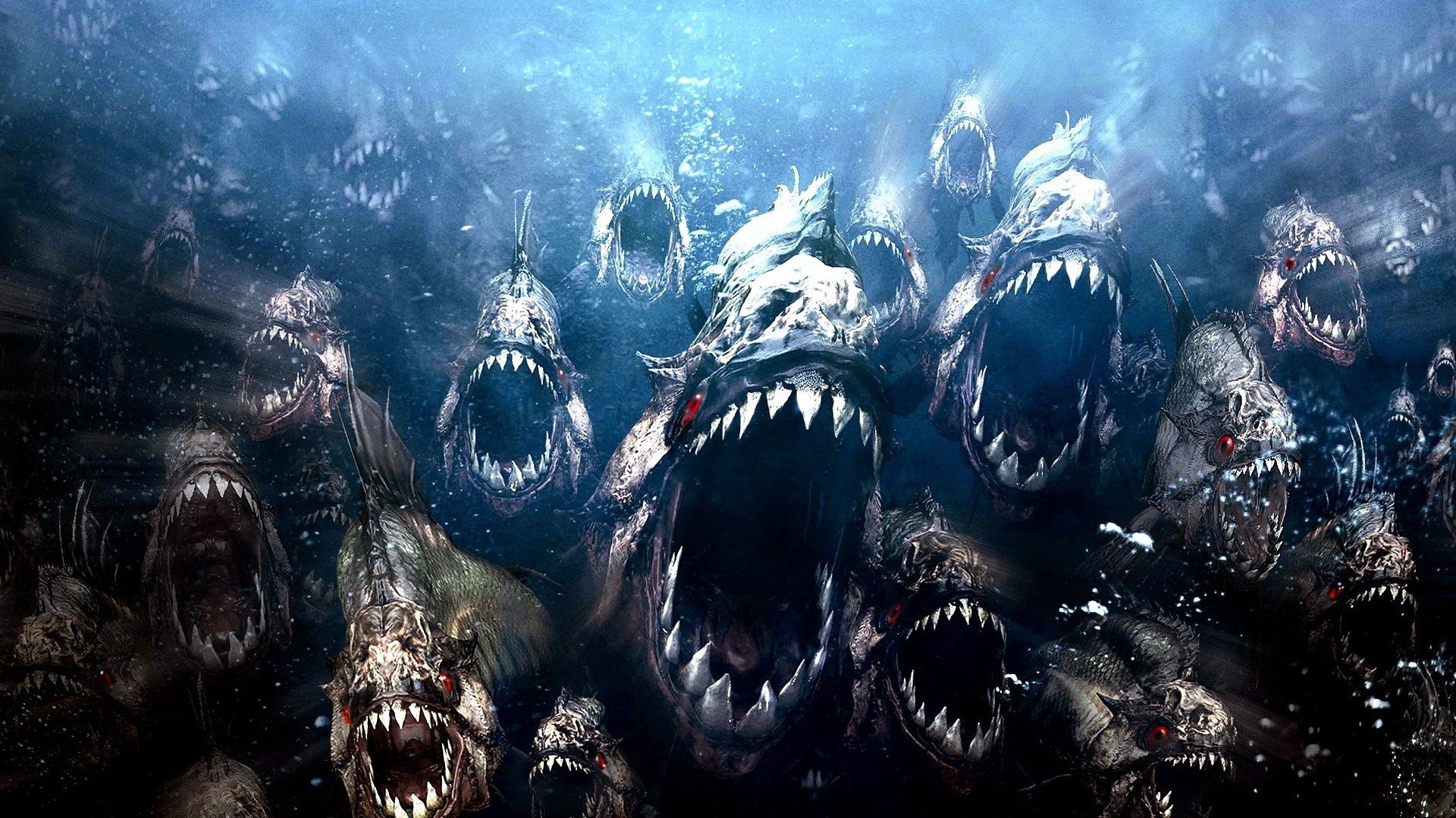 The piranha from Piranha (2010)