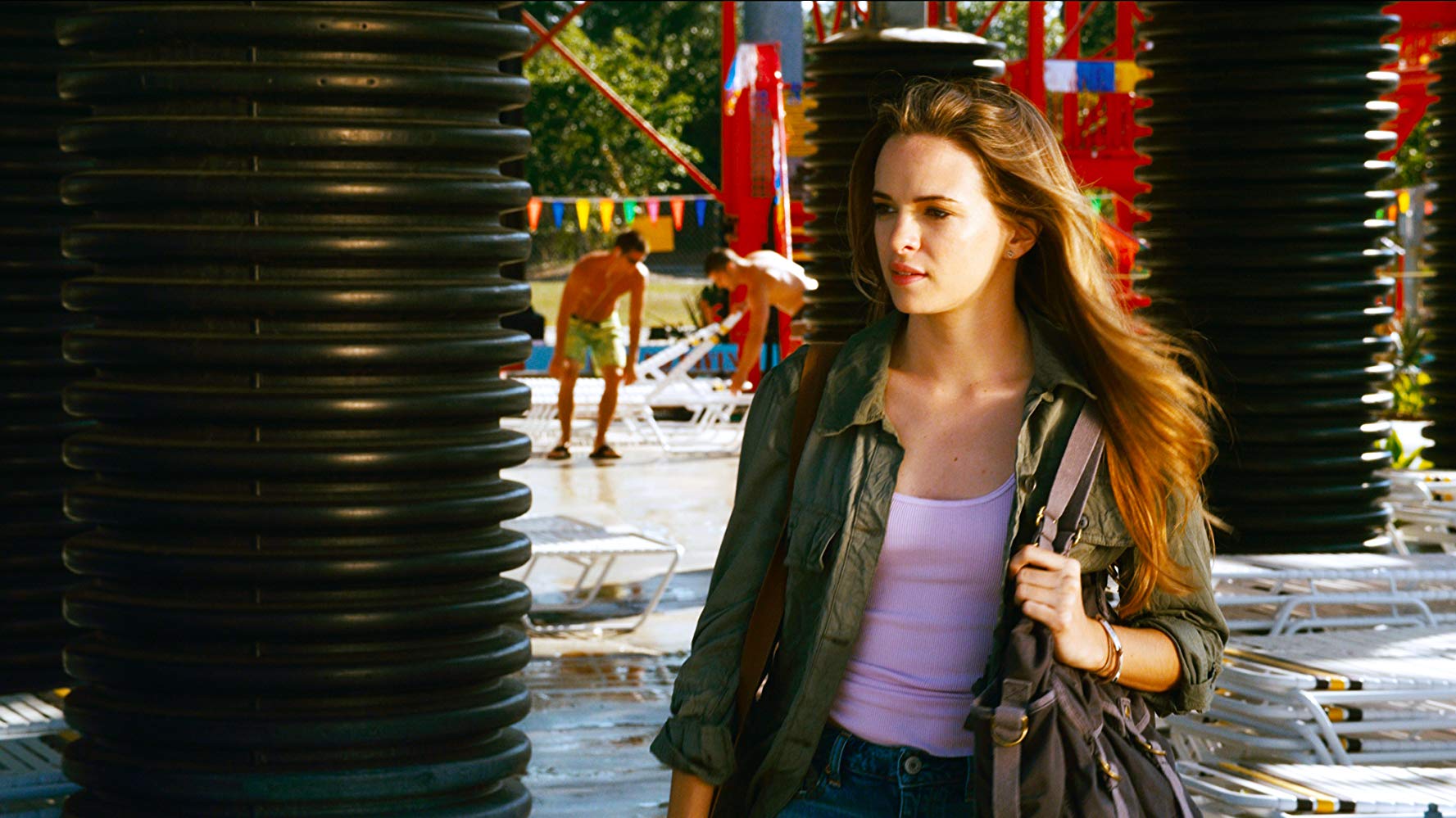 Heroine Danielle Panabaker in Piranha 3DD (2012)