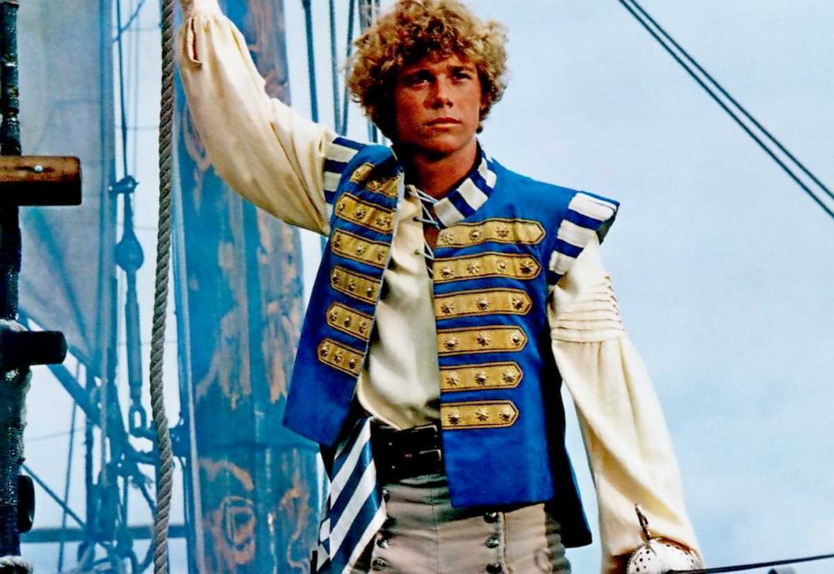 Christopher Atkins as a pirate in The Pirate Movie (1982)