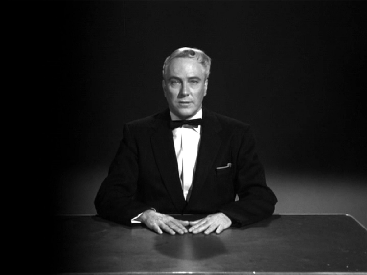 Introduction by Criswell, the true-life psychic in Plan 9 from Outer Space (1959)
