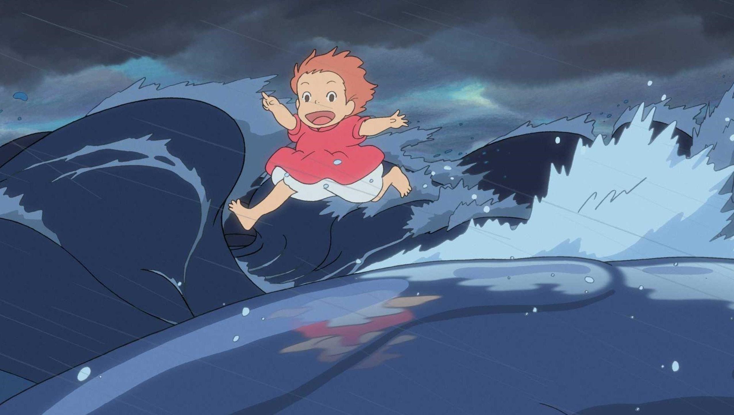 Ponyo on a Cliff By the Sea (2008) - Moria