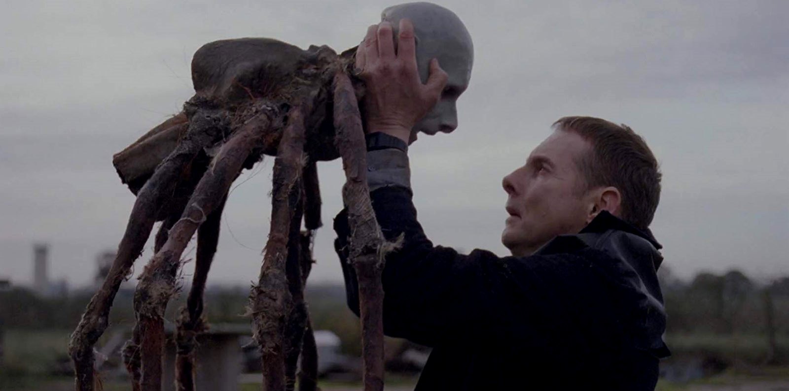 Sean Harris with puppet in Possum (2018)