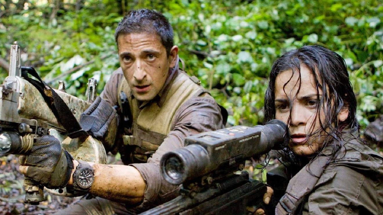 Adrien Brody and Alice Braga in Predators (2010)