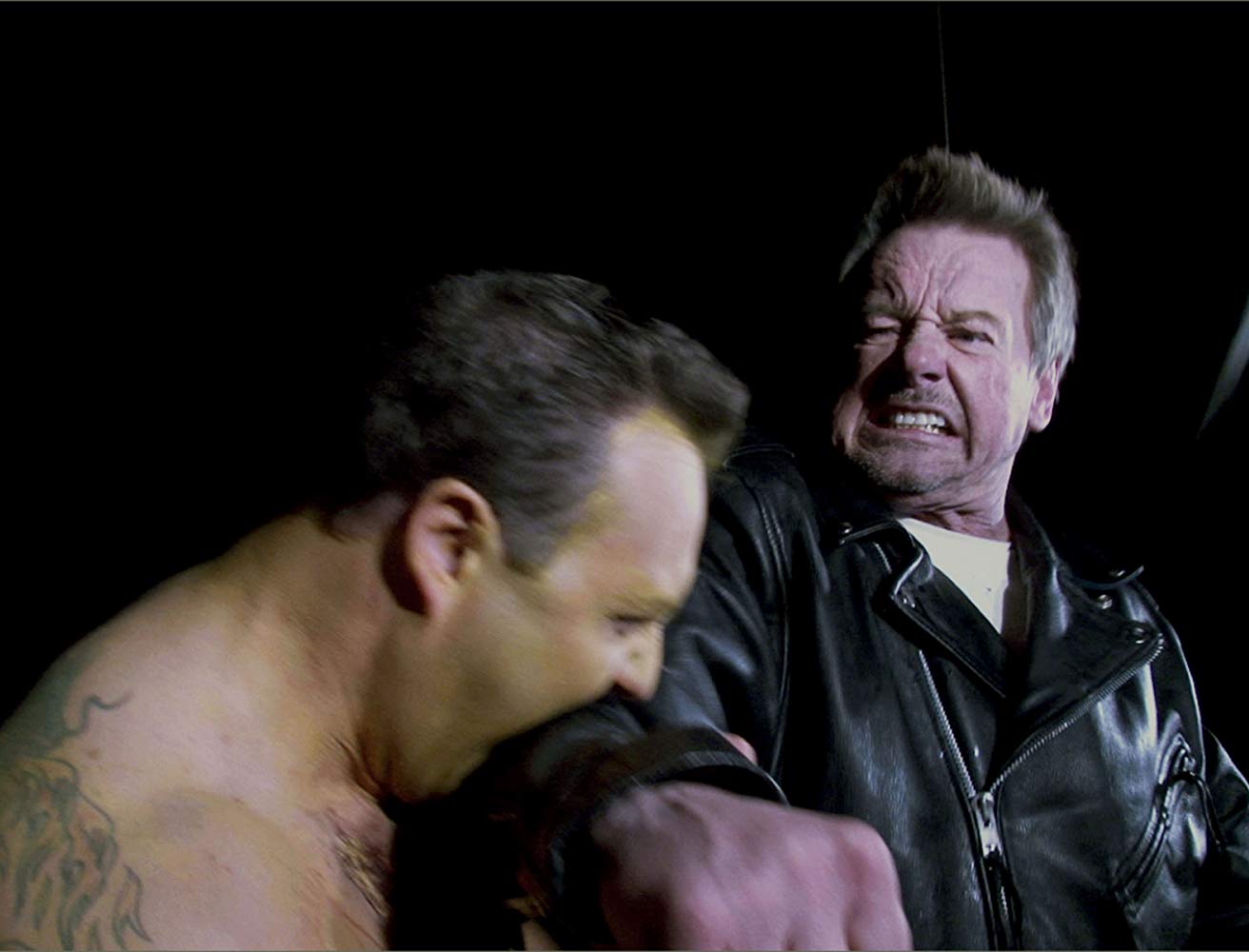 Rowdy Roddy Piper vs the zombies in Pro Wrestlers vs Zombies (2014)