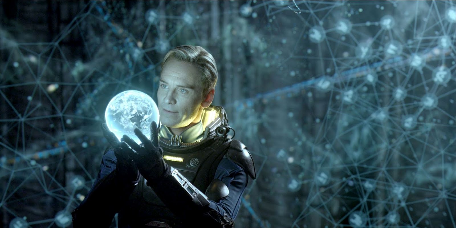 Michael Fassbemder as the android David in Prometheus (2012)