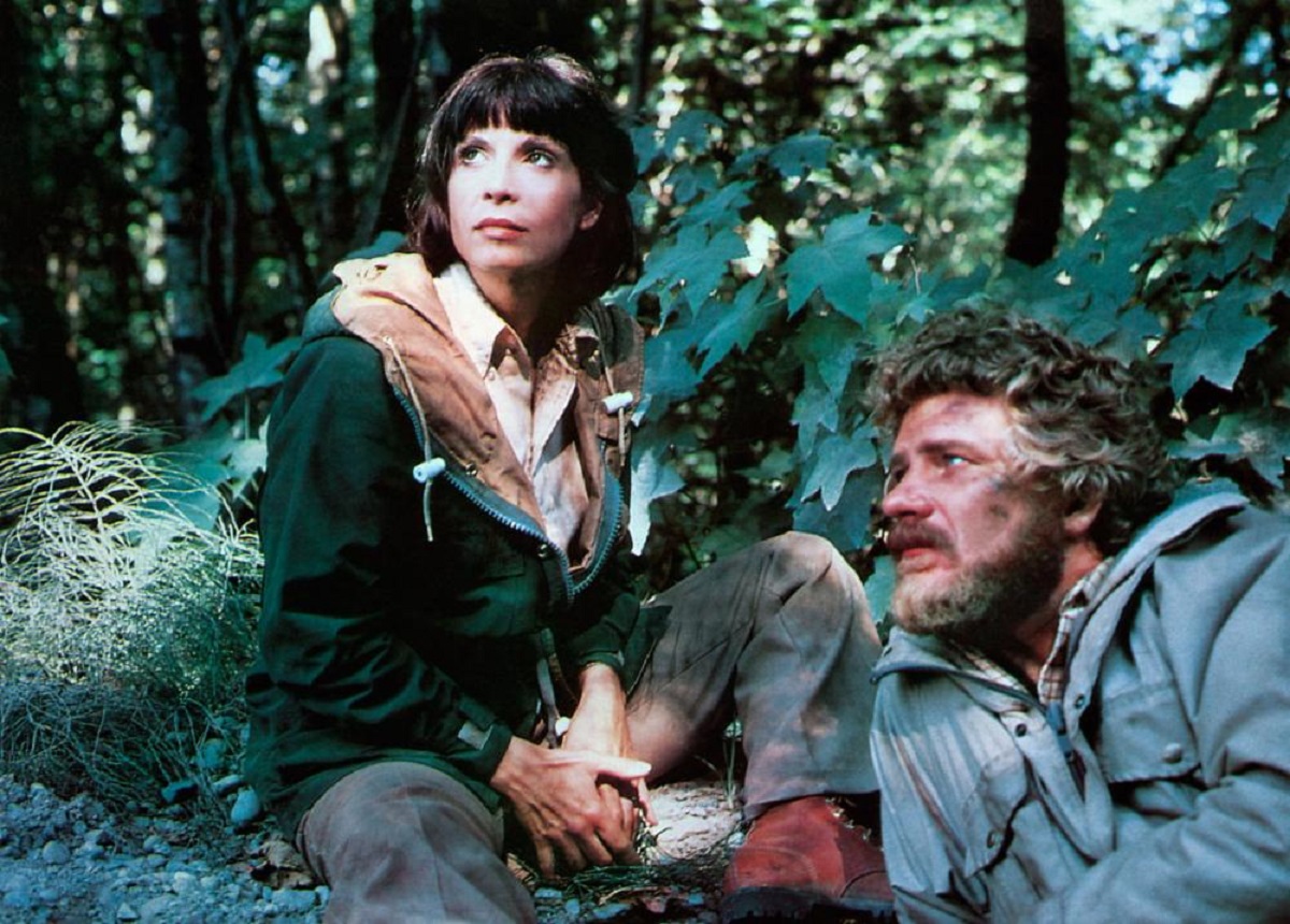 Health inspector Robert Foxworth and his wife Talia Shire relocated to the woods of Maine in Prophecy (1979)