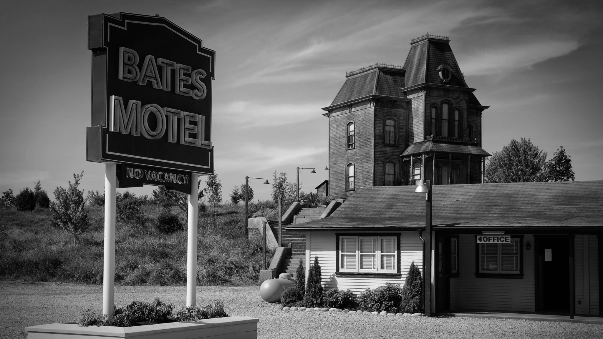 The Bates Motel in Psycho (1960)