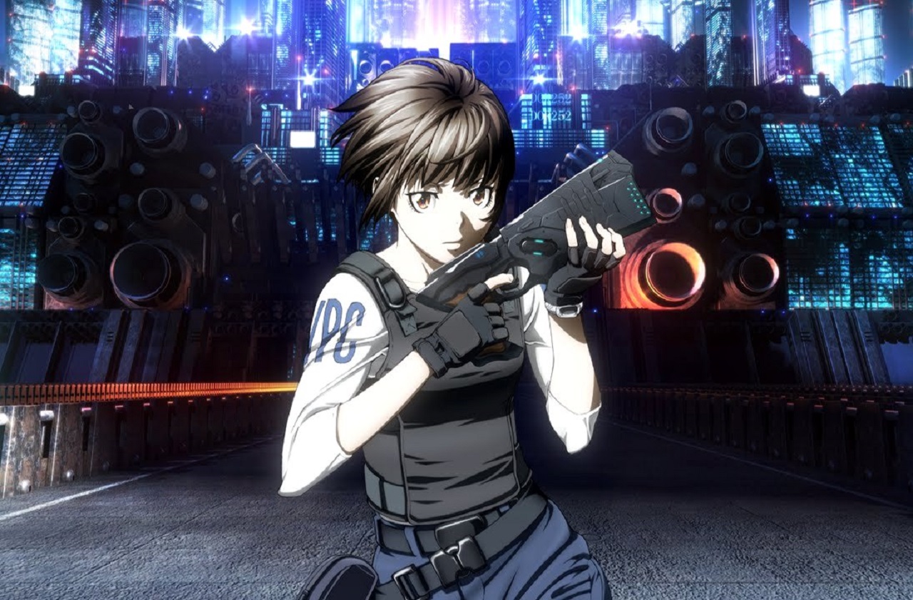 Inspector Akane Tsunemori in Psycho Pass: The Movie (2015)