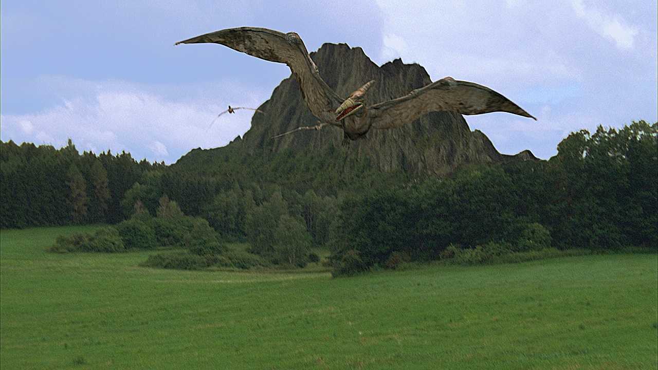 Revived pterodactyls in flight in Pterodactyl (2005)