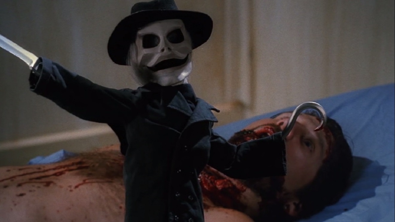 Blade and victim in Puppetmaster (1989)