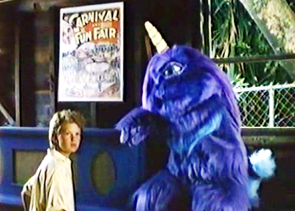 Neil Patrick Harris with the Purple People Eater (1988)