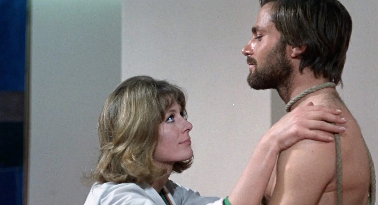 Vanessa Redgrave and Franco Nero in A Quiet Place in the Country (1968)