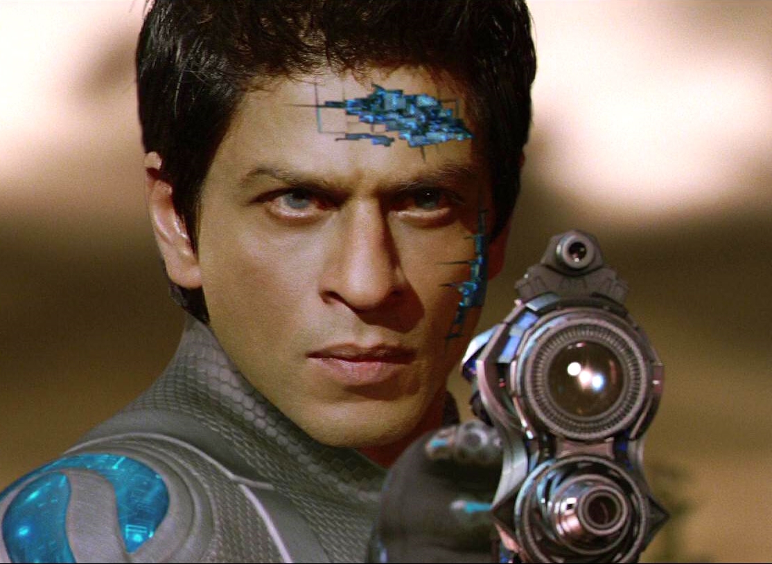 Shah Rukh Khan as G. One in Ra. One (2011)