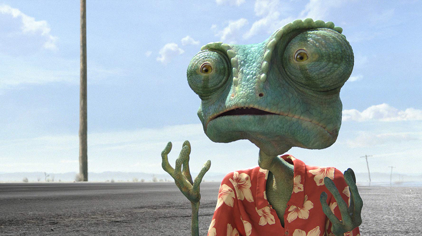 Rango (voiced by Johnny Depp) in Rango (2011)