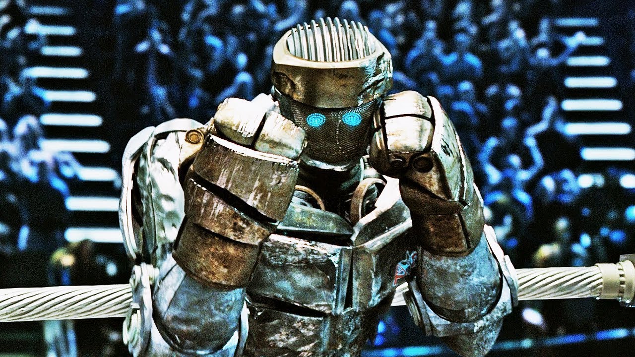 Atom the boxing robot in Real Steel (2011)