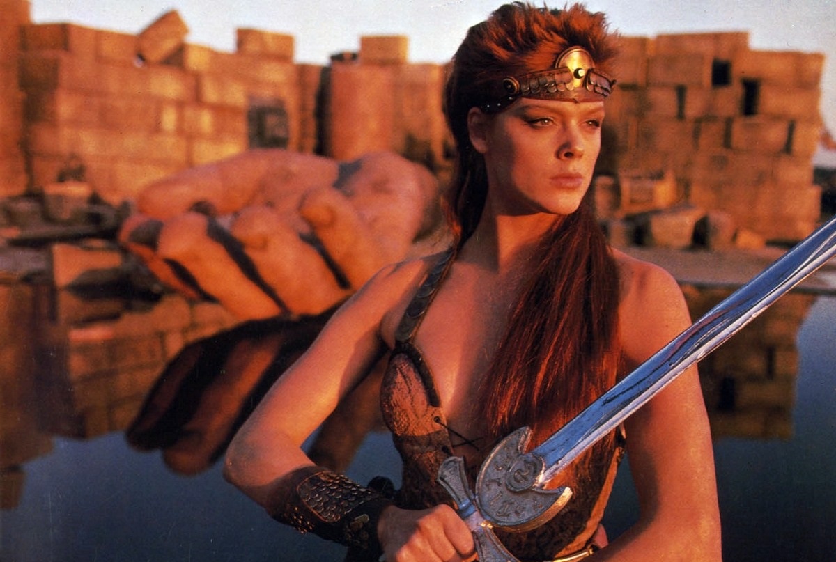 Brigitte Nielsen as Red Sonja (1985)