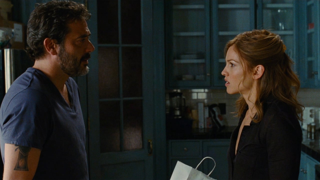 Hilary Swank and landlord Jeffrey Dean Morgan in The Resident (2011)