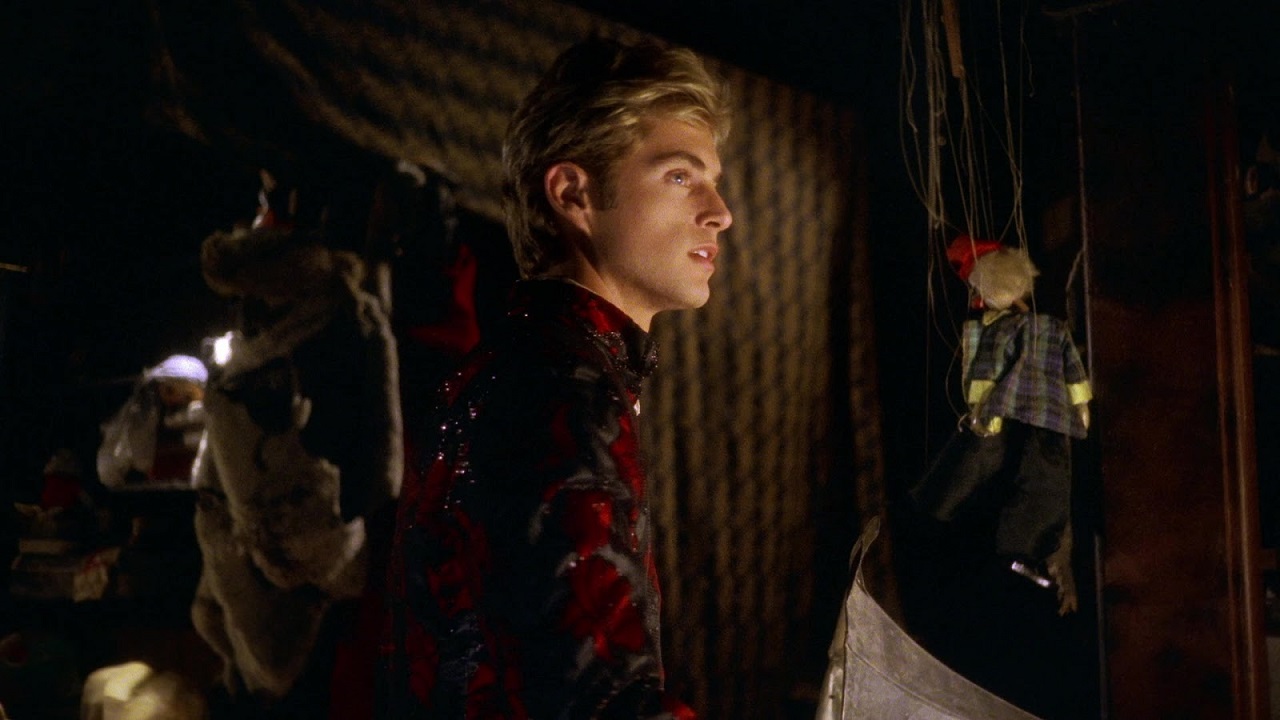 Greg Sestero as the young Andre Toulon in Retro Puppetmaster (1999)