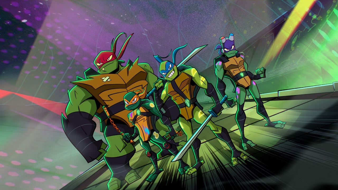 The Teenage Mutant Ninja Turtles in Rise of the Teenage Mutant Ninja Turtles: The Movie (2022)