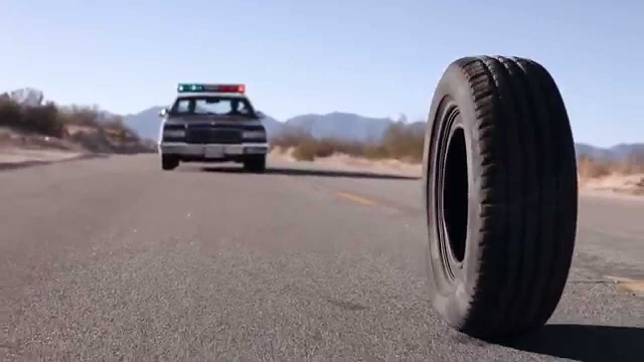 The killer tire in Rubber (2010)