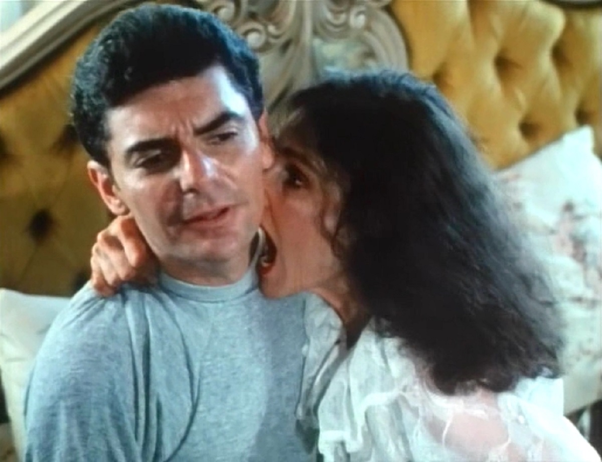 Richard Benjamin and wife Paula Prentiss in Saturday the 14th (1981)