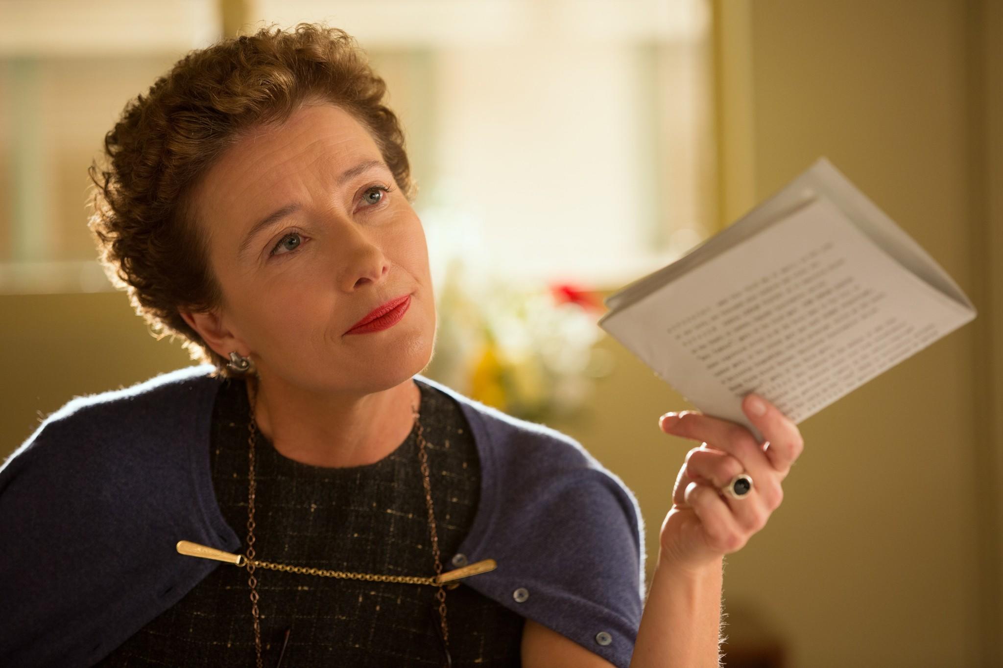 Emma Thompson as Mary Poppins creator P.L. Travers in Saving Mr Banks (2013)