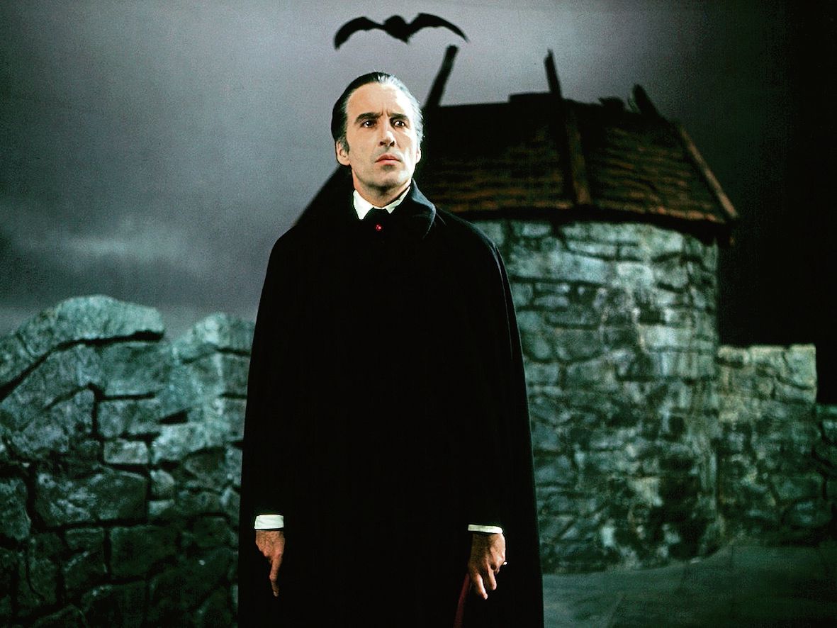 Christopher Lee as Dracula in Scars of Dracula (1970)