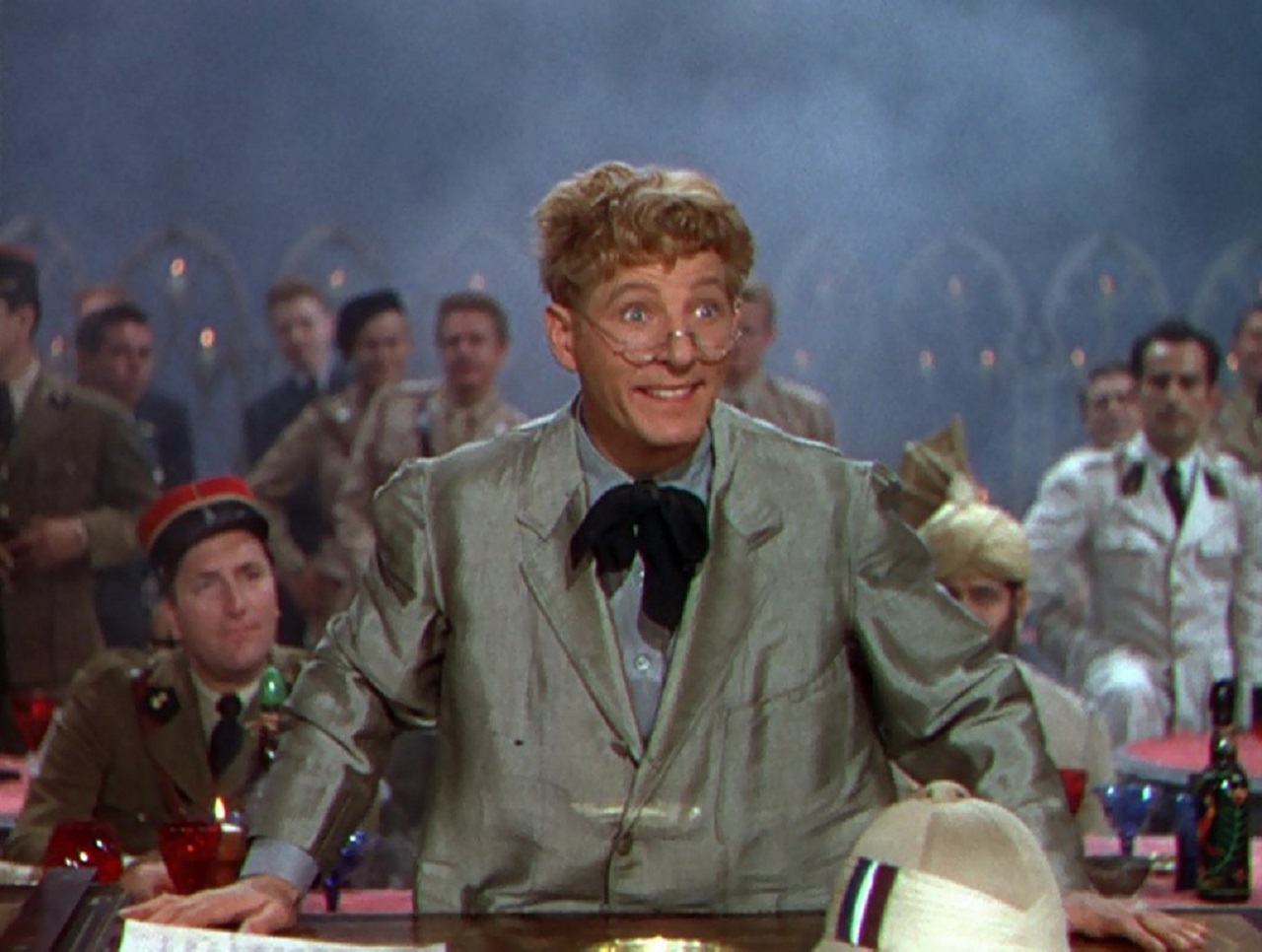 Danny Kaye in a daydream fantasy in The Secret Life of Walter Mitty (1947)