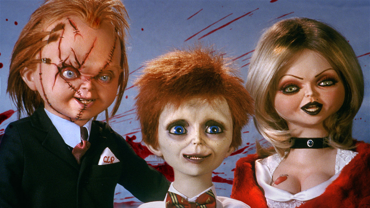 Family portrait - Chucky, Tiffany and their son Glen (c) in Seed of Chucky (2004)