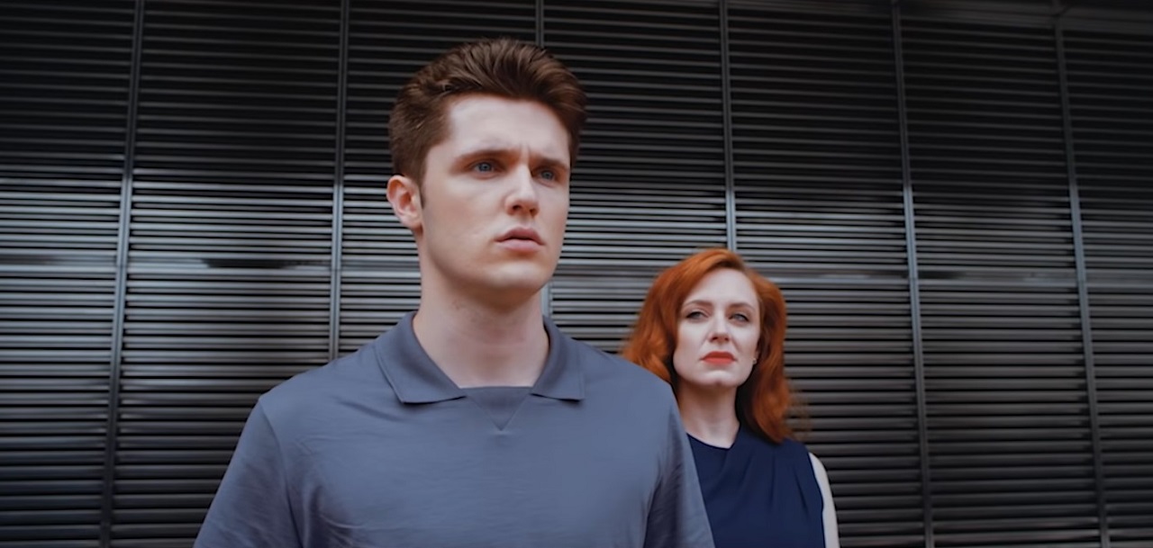 Eugene Simon and Jennifer Martin in Sensation (2021)