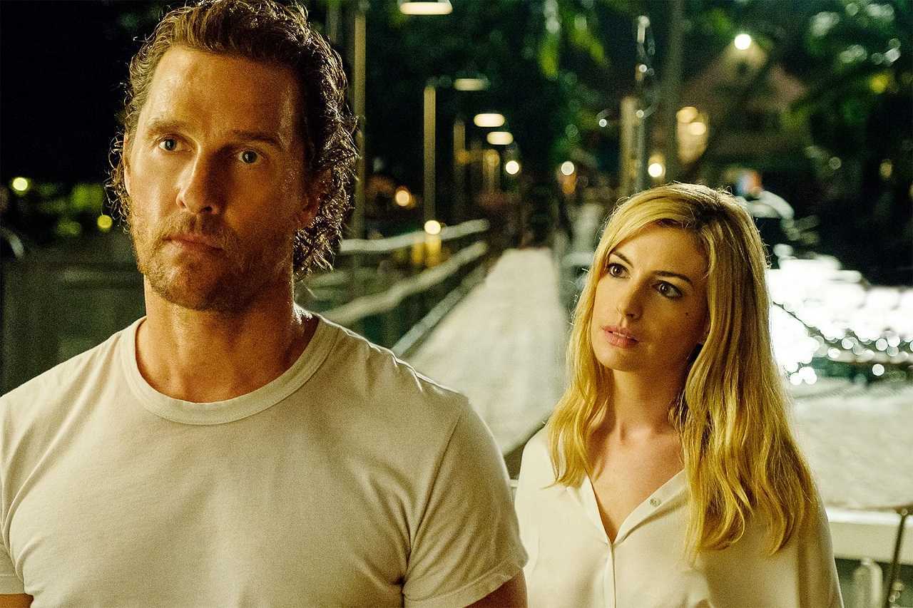 Matthew McConaughey and his ex Anne Hathaway in Serenity (2019)