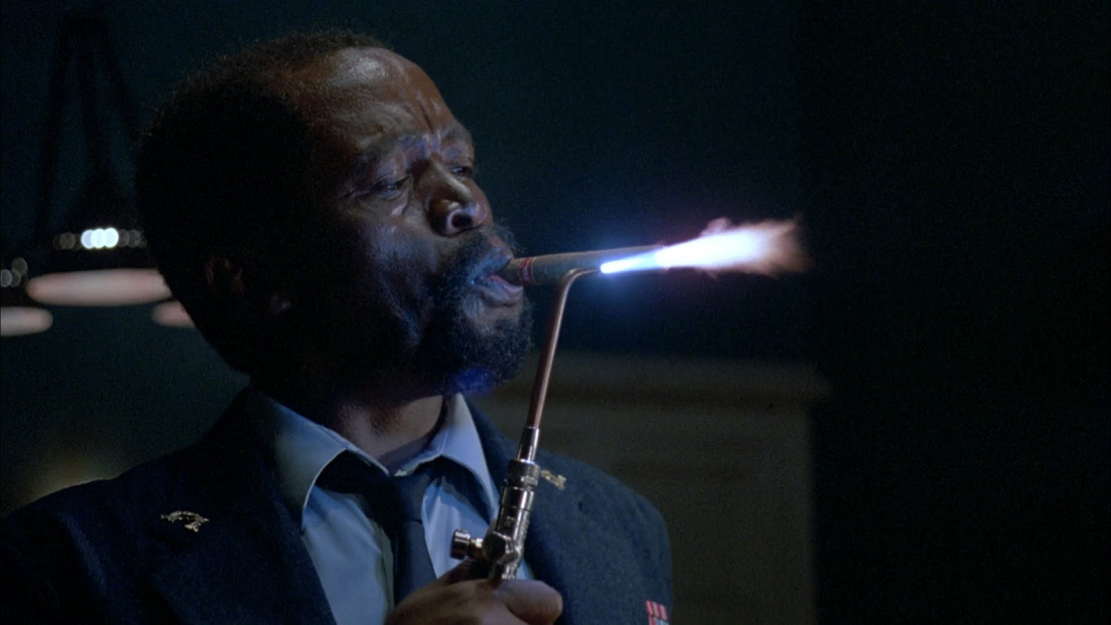 The Serpent anZakes Mokae as Dargent Peytraud, the Haitian Minister of Secret Police in d the Rainbow (1988)