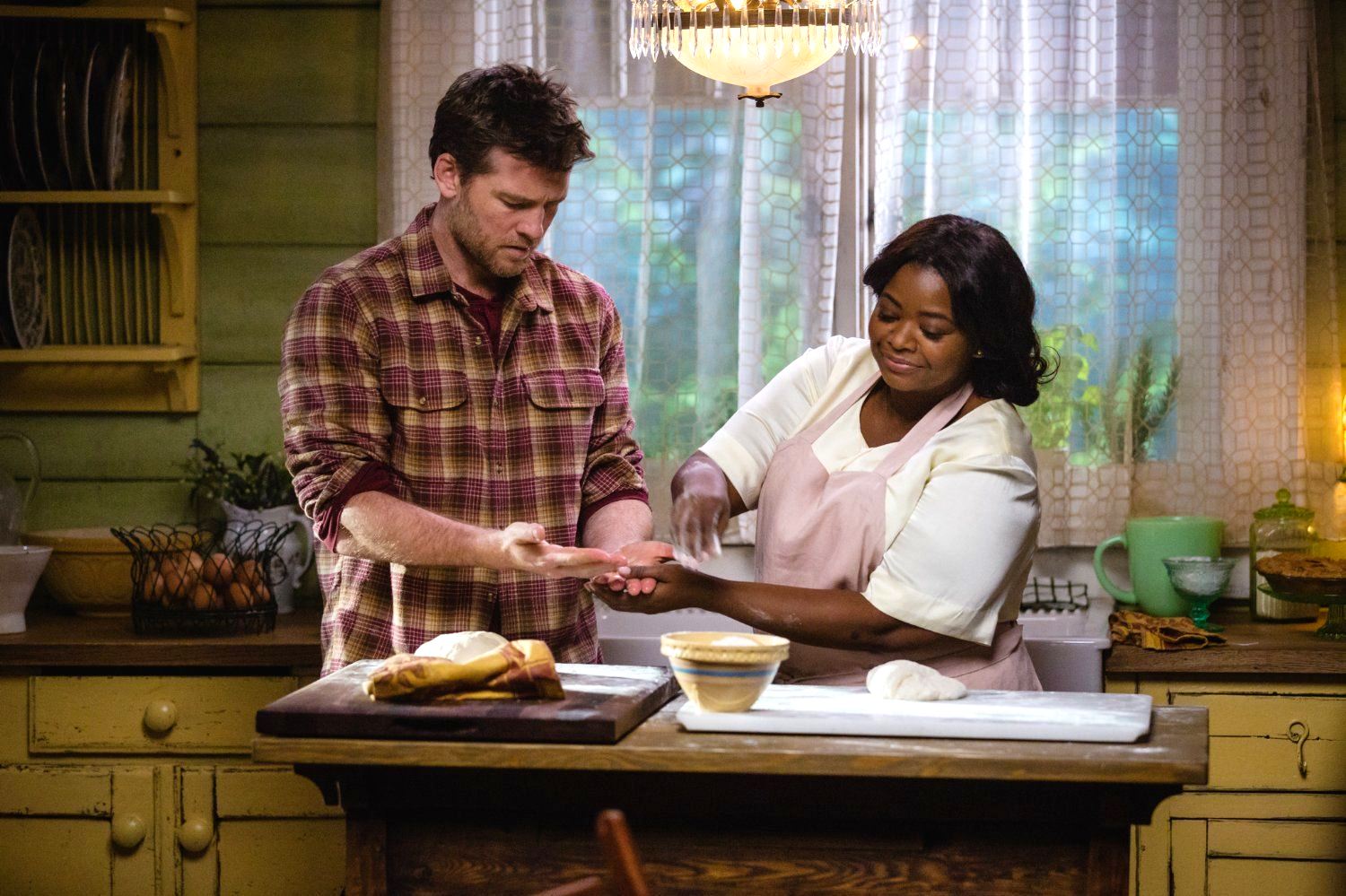Sam Worthington is invited to a meeting with God (Octavia Spencer) in The Shack (2017)