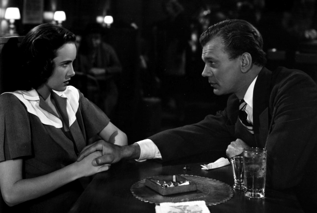 Teresa Wright and her sinisterly friendly Uncle Charlie (Joseph Cotten) in Shadow of a Doubt (1943)