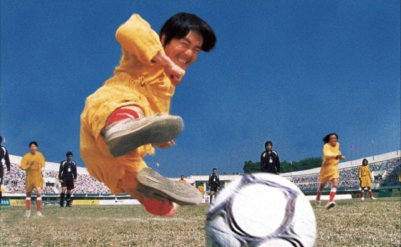 Martial arts and soccer - Stephen Chow in Shaolin Soccer (2001)