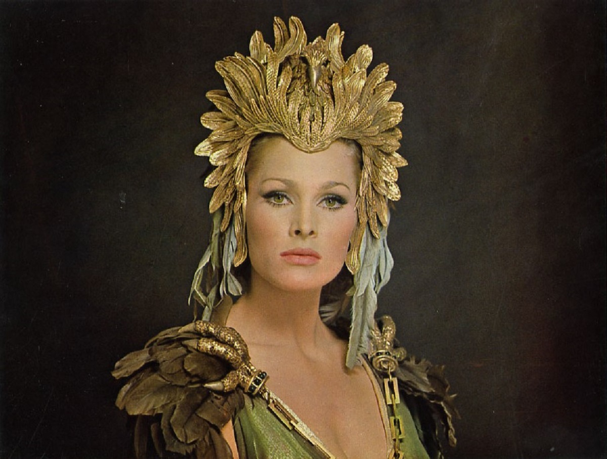 Ursula Andress as the immortal queen Ayesha in She (1965)