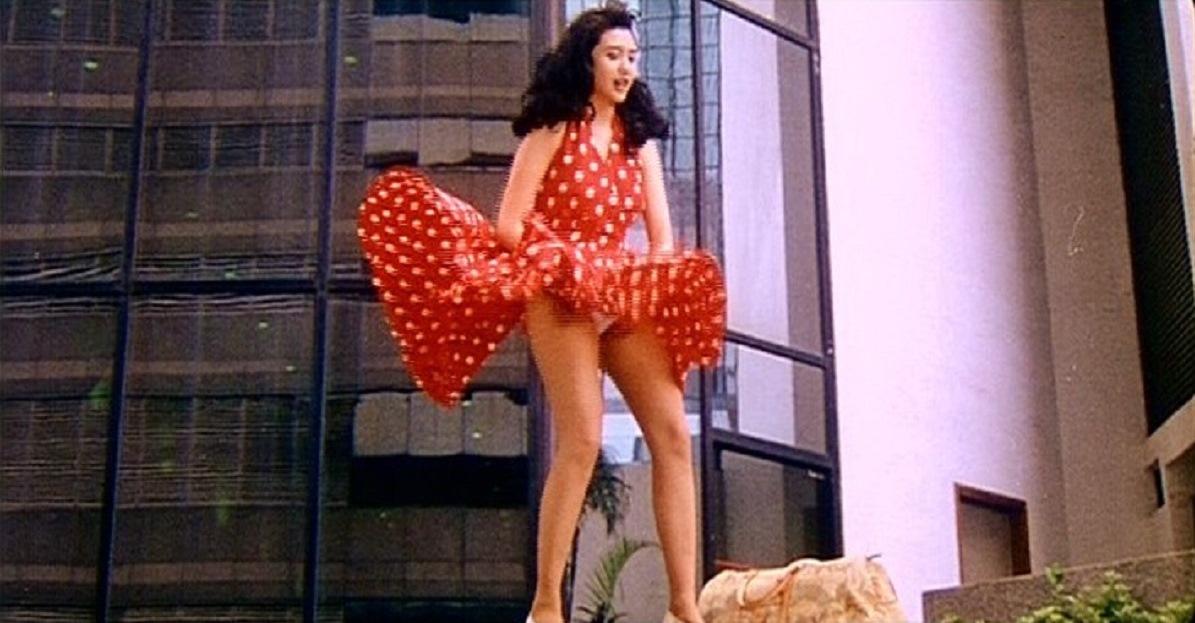 Chingmy Yau as the firestarting Wendy in She Starts the Fire (1992)