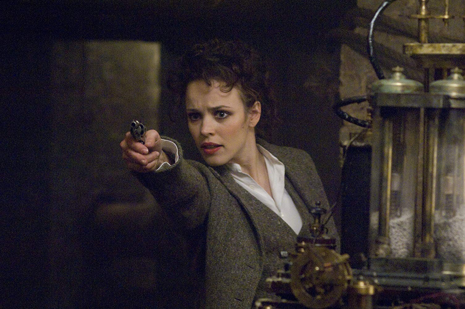 Irene Adler (Rachel McAdams) in Sherlock Holmes (2009)