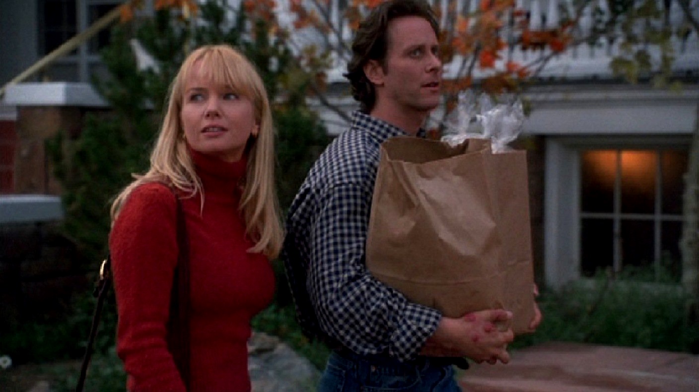 Wendy and Jack Torrance (Rebecca De Mornay and Steven Weber) in The Shining (1997)