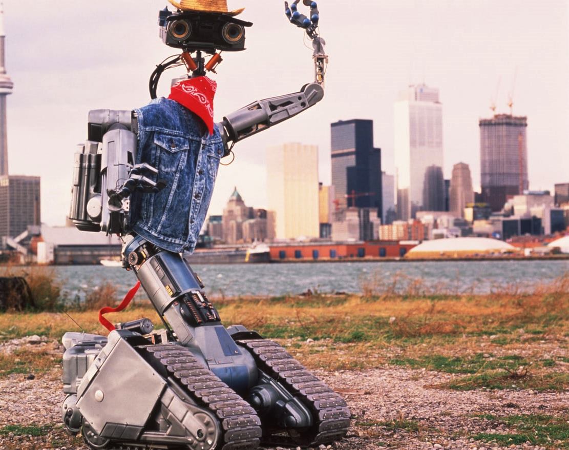 No 5 comes to New York City in Short Circuit 2 (1988)