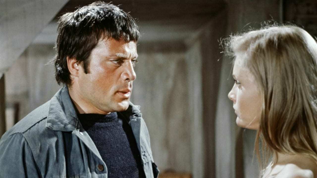 Susannah Whately (Carol Lynley) and her cousin Ethan (Oliver Reed) in The Shuttered Room (1967)