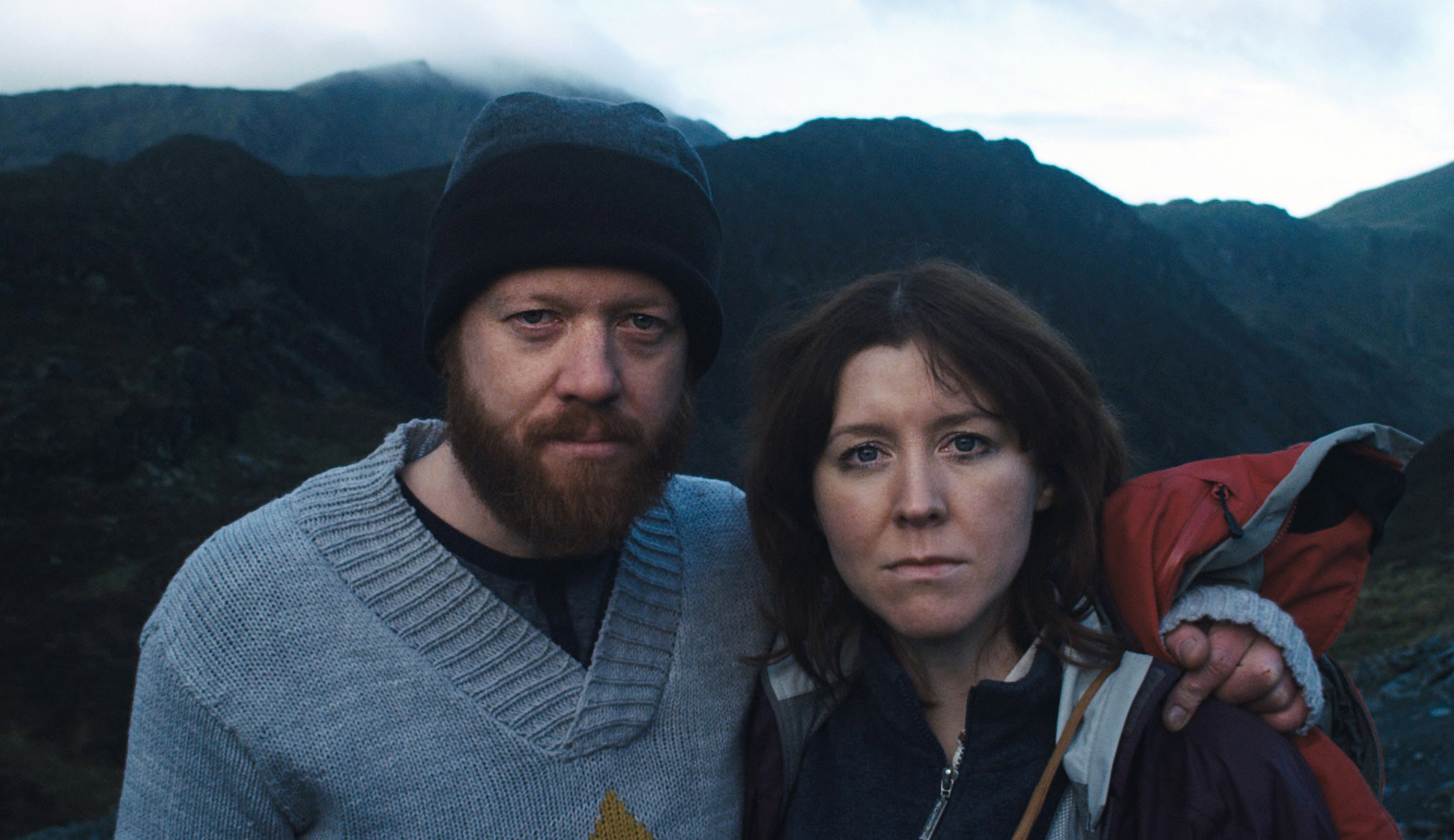 Co-writers and stars Steve Oram and Alice Lowe in Sightseers (2012)